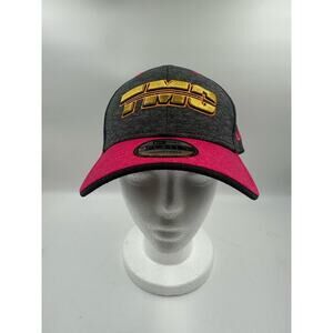 NASCAR TMC JR Motorsports #5 Hat Cap - Adjustable - New Era 9Forty - Gray Pink